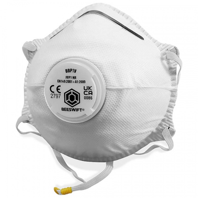 Beeswift BBP1VN P1 Valved Mask White